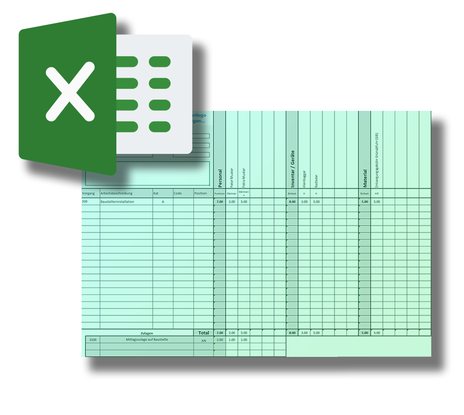 Kostenlose Excel Vorlage